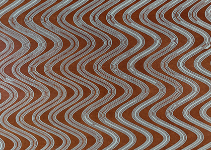 Mokume Gane sheet, texture Wave