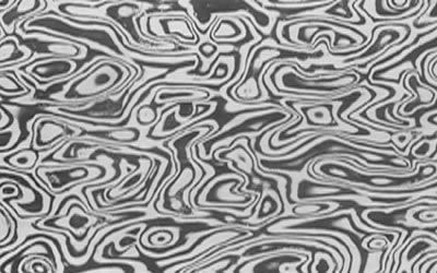 Black&white Mokume gane sheet