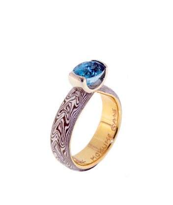 Mokume Gane ring