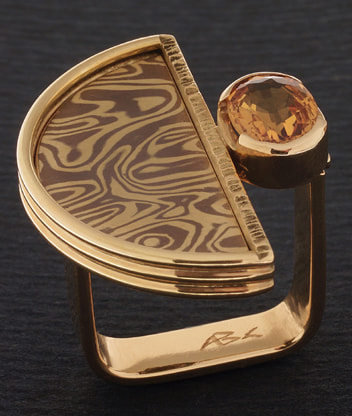 anello mokume gane ventalio